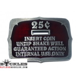 25 Cents Insert Coin Belt Buckles