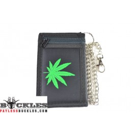 Wholesale Marijuana Leaf Chain Wallets