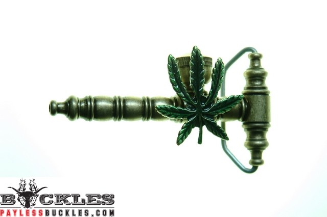 Smoking Pipe Belt Buckles - It Actually works!