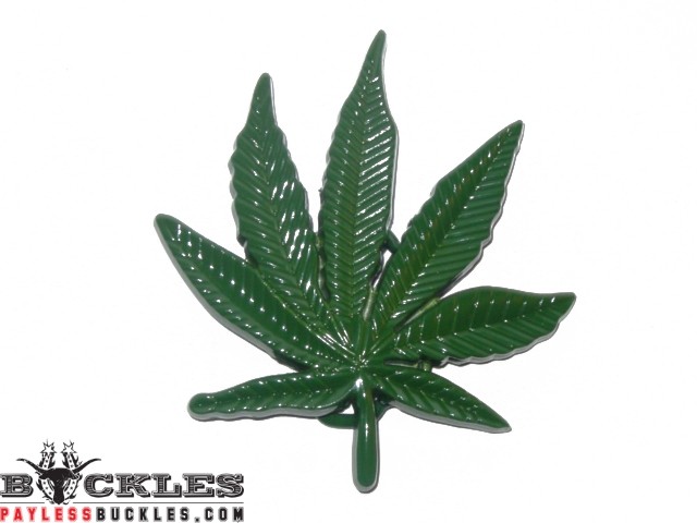 Marijuana Belt Buckles