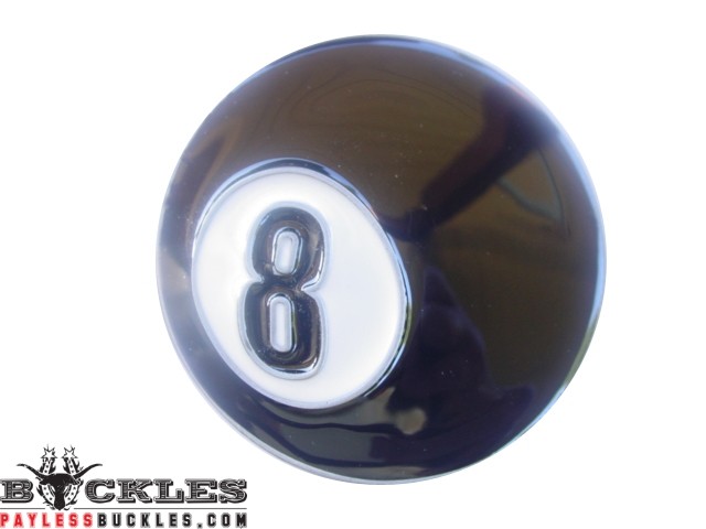 8 Ball Belt Buckles