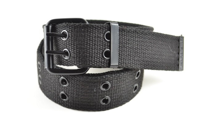 Wholesale Military Canvas Web Belts in Black Color 506